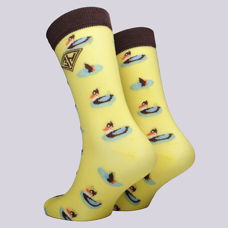  желтые носки Запорожец heritage Утки Утки-желтый - цена, описание, фото 2